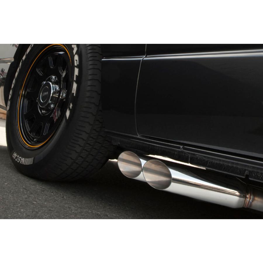 5ZIGEN 5ZIGEN KOMA SIDE MUFFLER 競技専用マフラー TOYOTA ハイエース