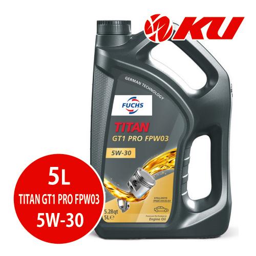 FUCHS（フックス） 日本正規品 FUCHS TITAN GT1 PRO FPW03 SAE 5W-30