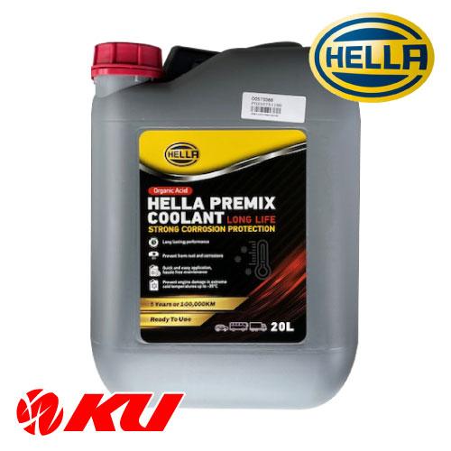 HELLA PREMIX COOLANT LONGLIFE レッド 20L 品番: 8MX358124321 ASTM