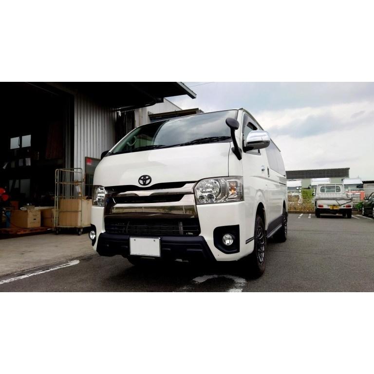 コロンビアマットブラック塗装 トヨタ ハイエース 純正15インチ2本 コロンビアマットブラック塗装 トヨタ ハイエース 純正15インチ2