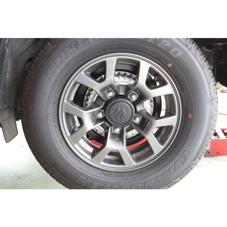 シルクロード製 フィン付きリアブレーキドラム スズキ ジムニー/シエラ/ノマド JB23W/JB64W/JB43W/JB74W/JC74W [品番60X-J04]ユニクロメッキ表面処理 SUZUKI_6
