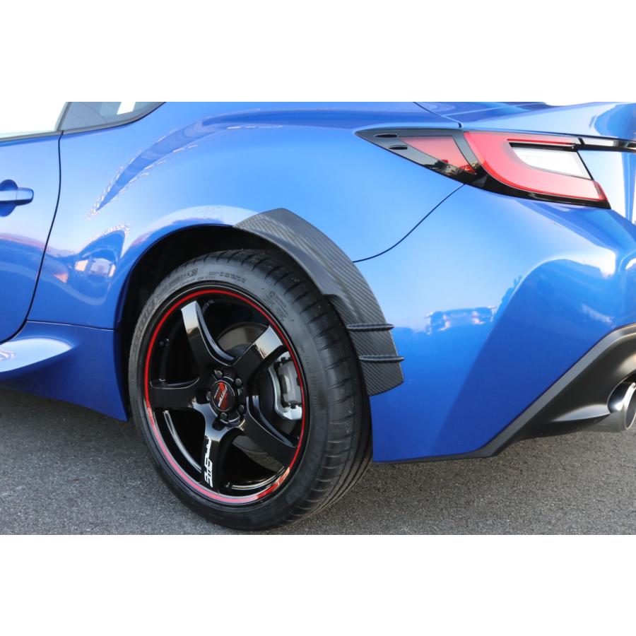 GR86、BRZ リア用フェンダートリム マグネタイトグレー 塗装済 GR86、BRZ リア用フェンダートリム マグネタイトグレー 塗装済