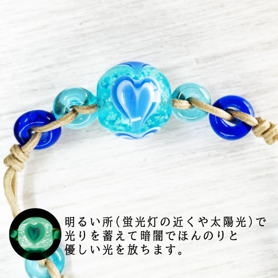とんぼ玉 ブレス トンボ玉 琉球ガラス アクセサリー 誕生日 プレゼント