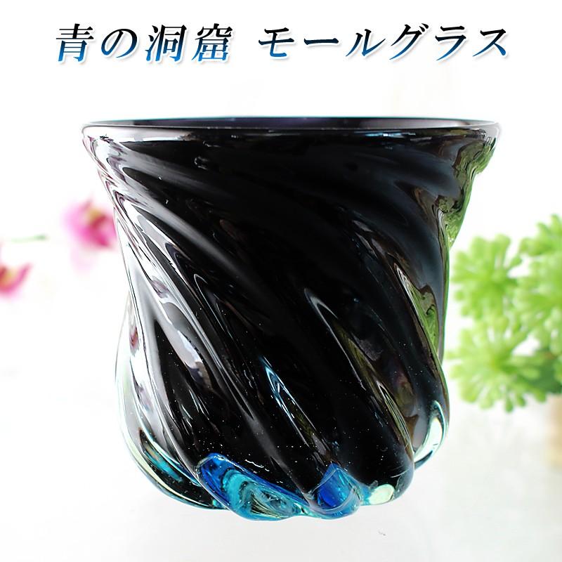 琉球ガラス グラス コップ 誕生日 再入荷 プレゼント 男性 女性 おしゃれ 沖縄 ビアグラス 青の洞窟 ビールグラス ギフト ロック モールグラス 冷茶 お土産