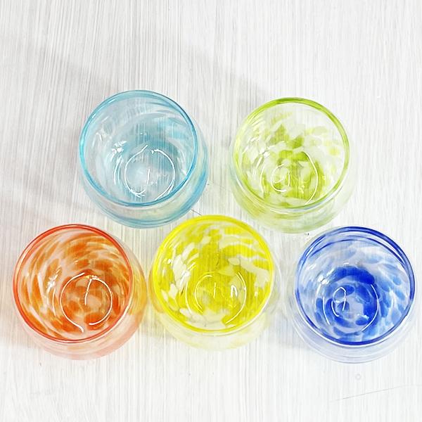 琉球 ガラス グラス 冷茶グラス コップ カップ 沖縄 お土産 ランタナグラス｜kubagasaya｜02