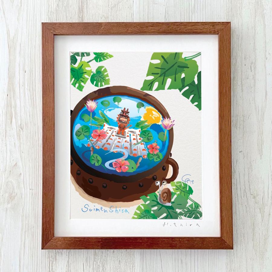 グラフィックアート 壁掛け おしゃれ 絵画 額付き 新築祝い 誕生日