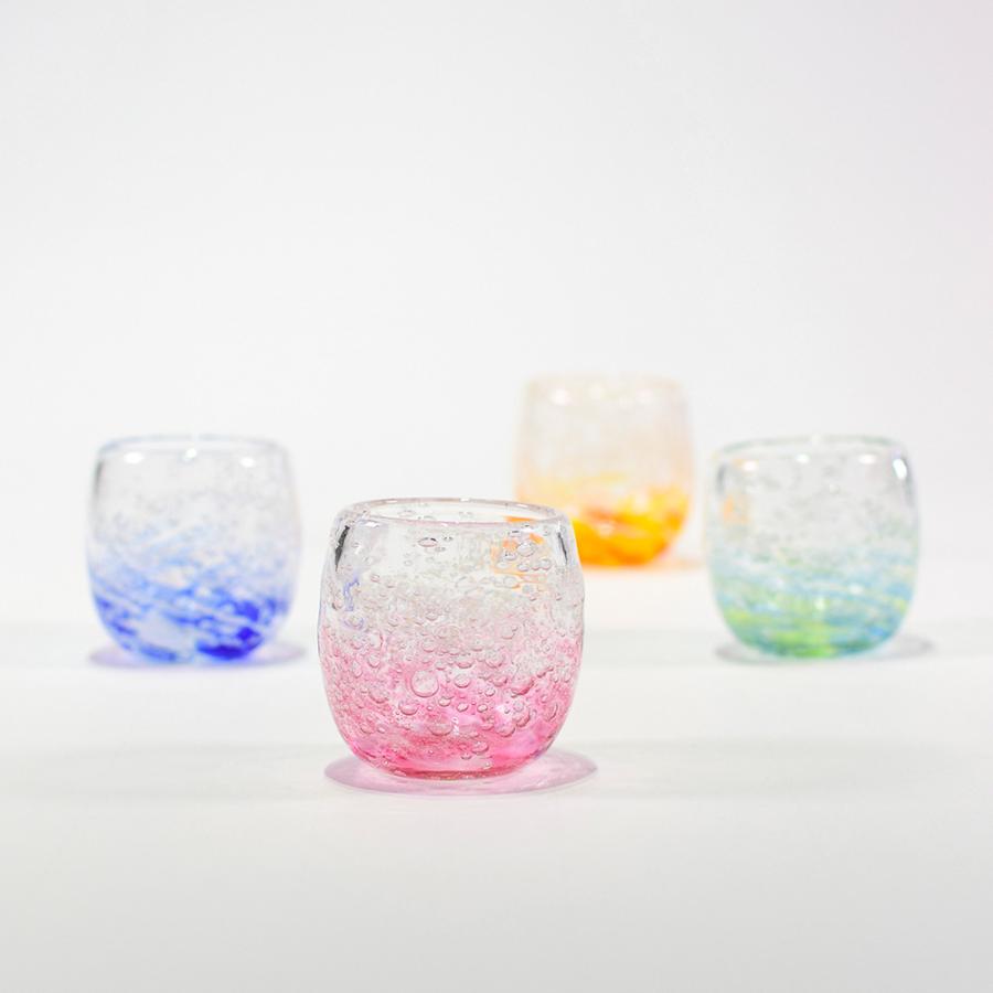 琉球ガラス 琉球グラス お酒 グラス 結婚祝い 家飲み ぐい呑み