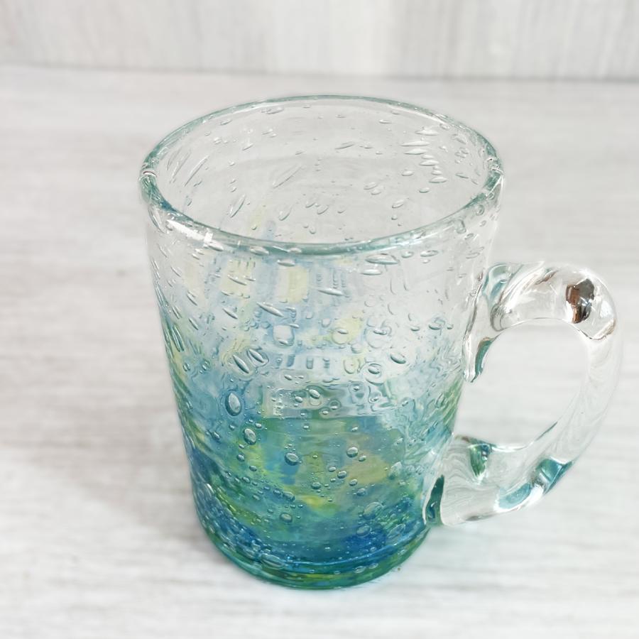 グラス ビアジョッキ ビールジョッキ 琉球 ガラス 沖縄 お土産 気泡