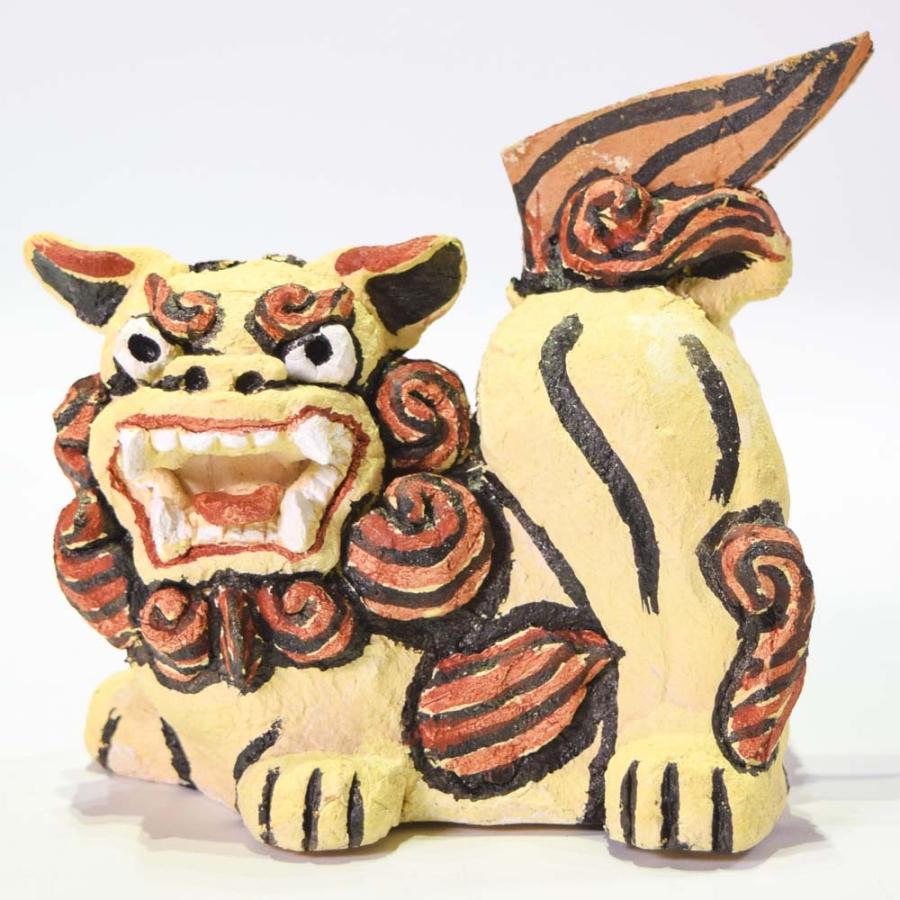 玉乗　獅子　置物　シーサー置物　玄関　縁起物　厄除け シーサー 獅子 漆喰 置物 玄関 沖縄 琉球 守り神 縁起物 厄除け 魔除け