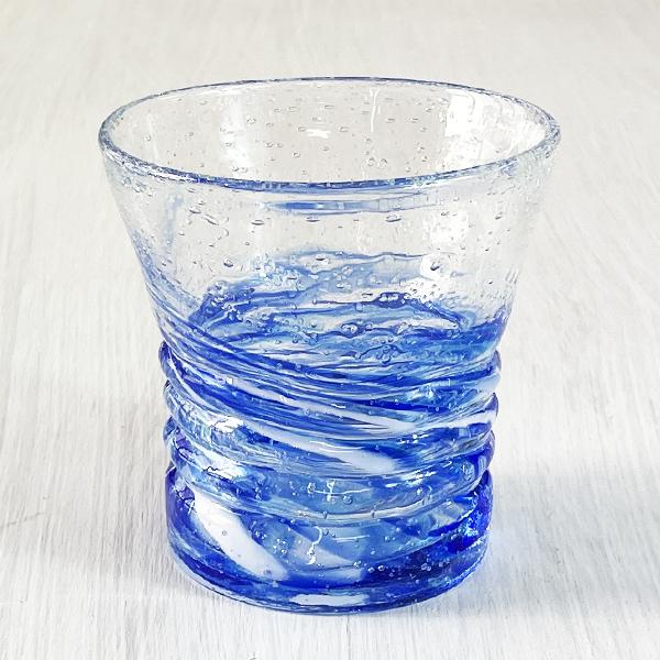 琉球ガラス　ロックグラス グラス 琉球ガラス ロックグラス 焼酎グラス 誕生日 プレゼント 蛍石