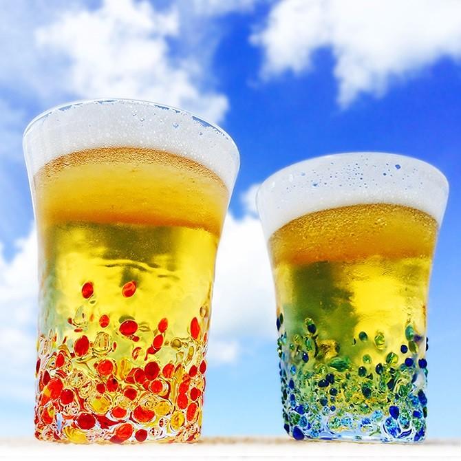 グラス 琉球ガラス コップ 誕生日 プレゼント 蛍石 ホタル石 沖縄 お
