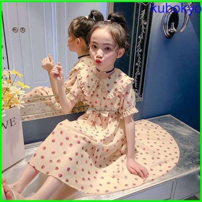 親子ペア 子供服 ワンピース 160 韓国子ども服 キッズ 女の子 夏服 メイルオーダー マキシワンピース 新品 可愛い おしゃれ 誕生日 お姫様 ベビー服 結婚式 子供ドレス ジュニア