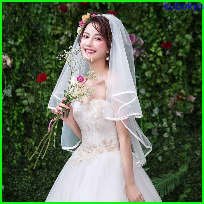 ブライダルベール 春の風物詩 夢の恋 ウェディングベール 結婚式 披露宴 セミロング 手作りベール ベールダウン ベールアップ 純白 ふんわり 優雅 ビンテージ Pc13d 久保井 恭 通販 Yahoo ショッピング