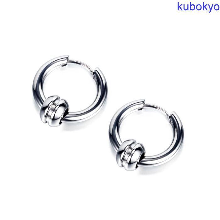 最大63 Offクーポン ピアス 両耳用 フープピアス アクセサリー メンズ 男性 レディース 女性 シンプル かっこいい おしゃれ ギフト プレゼント 贈り物 Honeymoon Style