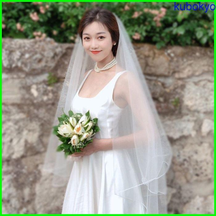 95%以上節約 ウェディングベール ホワイト コーム付き 2層 ウェディング 結婚式 純白 ウェディングベール ホワイト コーム付き 2層 ウェディング 結婚式 純白