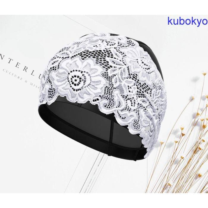 激安価格の オシャレで可愛い レディース ストレッチ 長髪 大人 水泳帽子 海 夏 水泳帽 小物 プール 海水浴 レース スイムキャップ ハット つば広 帽子 Size ワンサイズ Www Sustentec Com Br