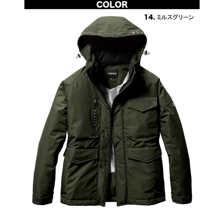 BURTLE（バートル） 2024年秋冬新作 BURTLE 7620 秋冬用 防水防寒