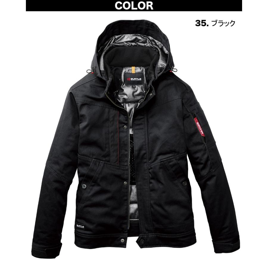 バートル空調服セット　サーモクラフト BURTLE（バートル） 防寒 綿100％ サーモクラフト 電熱パット対応 大型