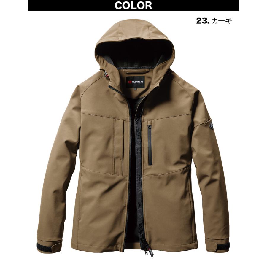BURTLE（バートル） 2024年新秋冬商品 BURTLE 821 フーディジャケット