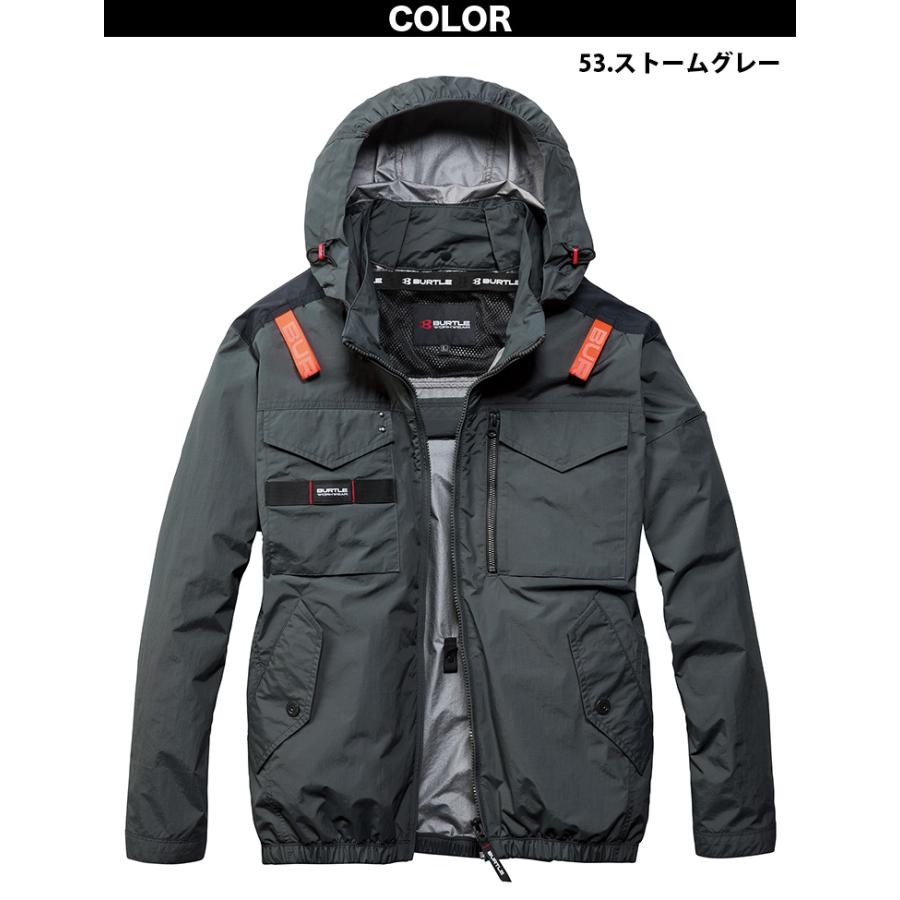 2026年モデル 【AC1151 アッシュグレー(60)4XL】 2枚セット！！ BURTLE（バートル） エアークラフト 2026年型モデル タクティカル