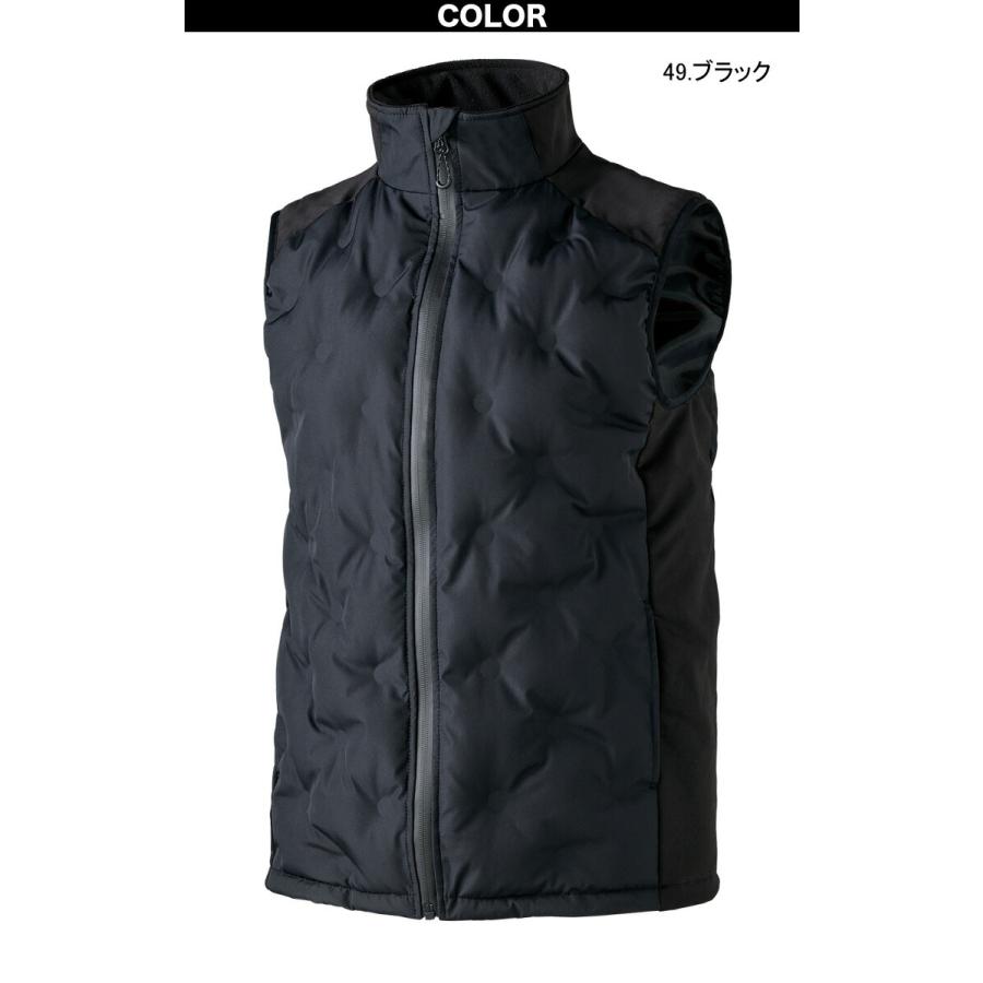 クロダルマ（KURODARUMA） シームレス防寒ベスト 54801 軽量 保温