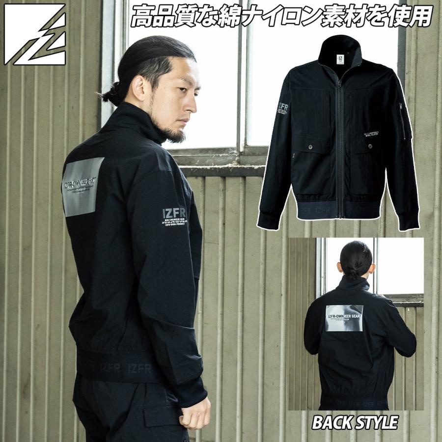 I'Z FRONTIER ナイロンジャケット セットアップ I'Z FRONTIER 2025年新商品 アイズフロンティア コットンナイロン