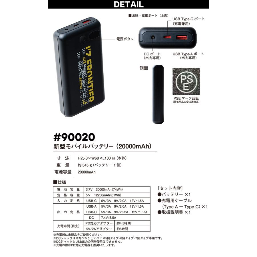 I'Z FRONTIER アイズフロンティア インナーベストペルチェセット 7個