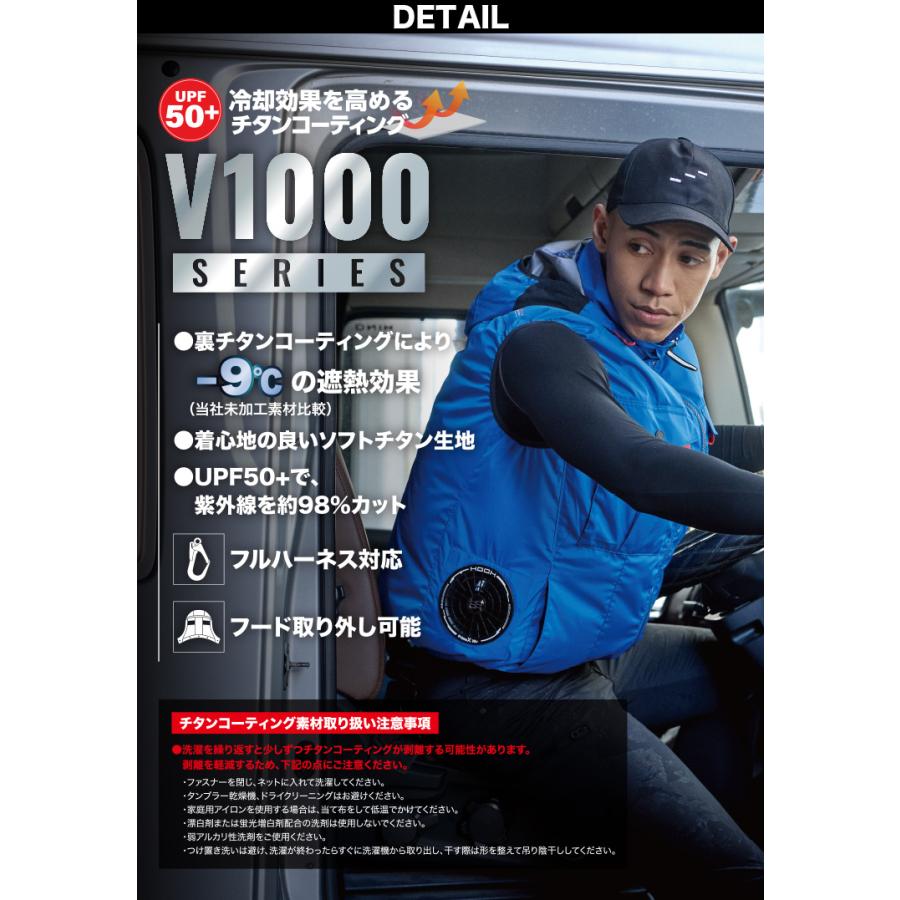 HOOH（鳳皇） 2026年新商品 村上被服 快適ウェア 空調作業服 ミドル