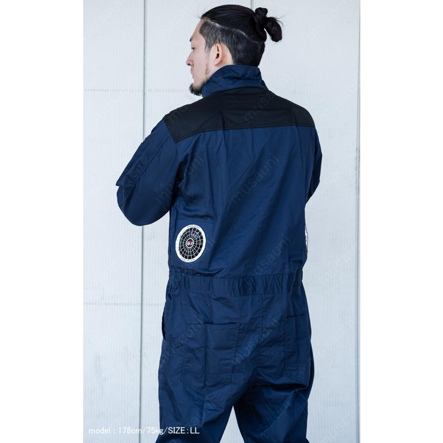 HOOH（鳳皇） 快適ウェア 難燃ツナギ 綿100% V4288 単品 S〜4L 耐炎