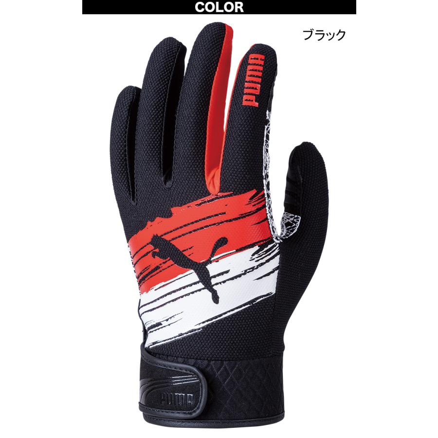 作業用手袋 PUMA プーマ WORKING GLOVES CRAFT MASTER CM-6501 1双 合成皮革手袋 シリコングリップ タッチパネル対応 ワークグローブ メンズ ユニワールド｜kucho100ka｜02