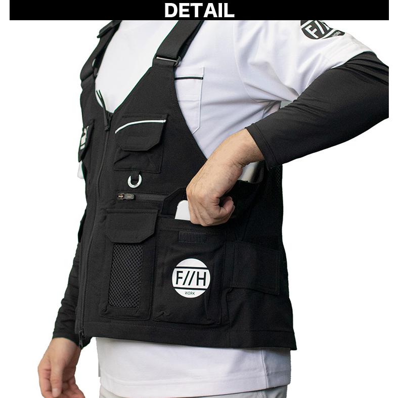 PUMA WORKWEAR WORKWER F//H ワークベスト PW-3012G ヒロミコラボ