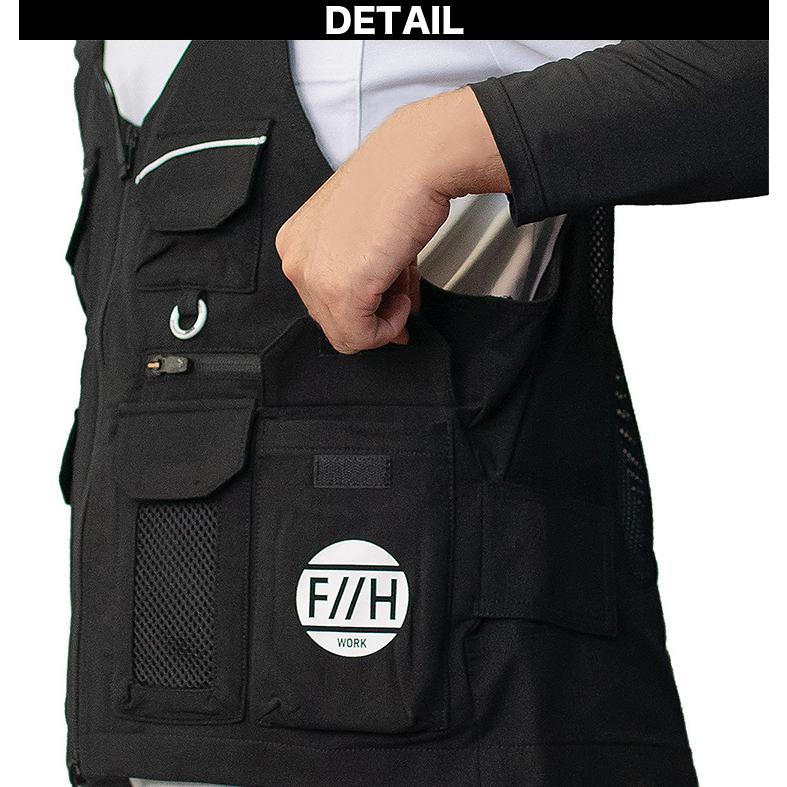 PUMA WORKWEAR WORKWER F//H ワークベスト PW-3012G ヒロミコラボ