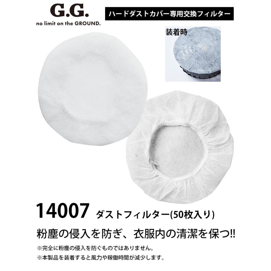 CUC SOWA 14007 EF用ダストフィルター（50枚入り） 使い捨てファン用粉塵カバー G.GROUND専用ファンカバー 空調ファン用 ...