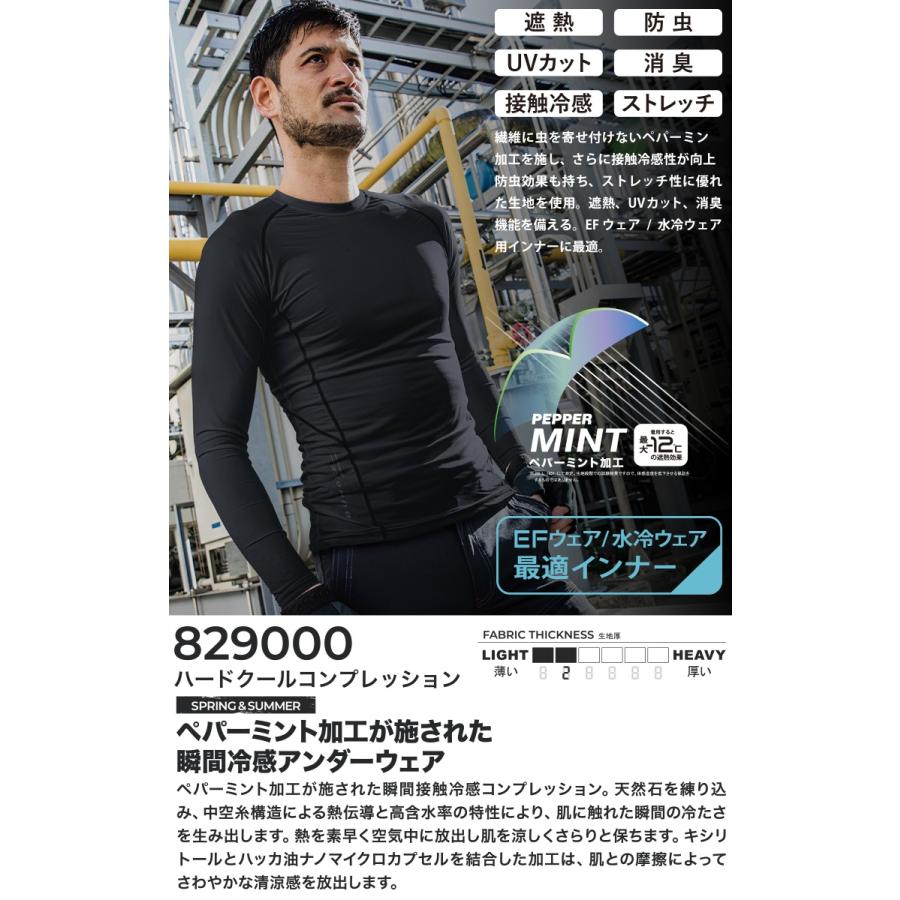 CUC 中国産業[chusan] 829000 ハードクールコンプレッション 消臭 遮熱