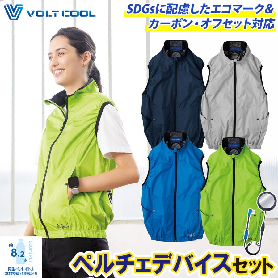空調風神服 2025年新商品 コーコス エコ・ポルトクール 日傘遮熱ベスト