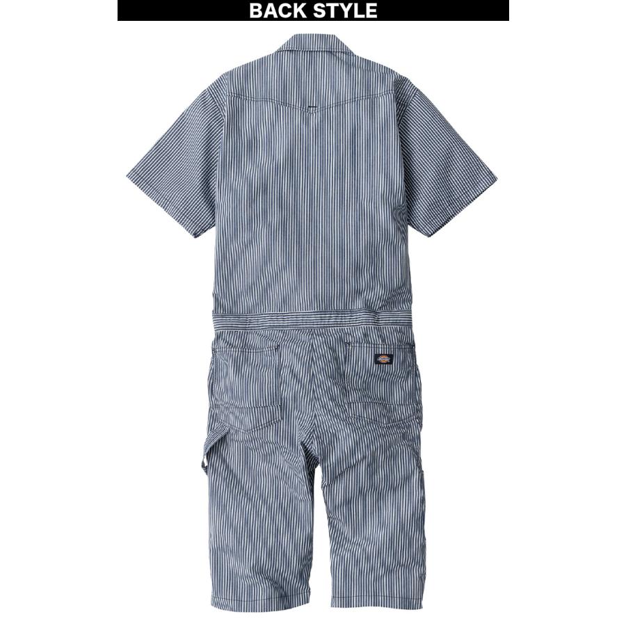 Dickies（ディッキーズ） 2025年新商品 半袖ツナギ ショート丈 ライト