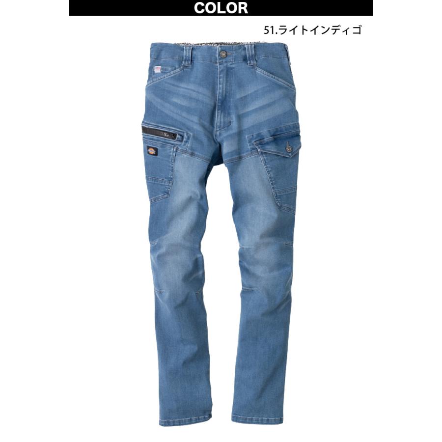 Dickies（ディッキーズ） デニムカーゴ D-2905 SS〜6L Dickies