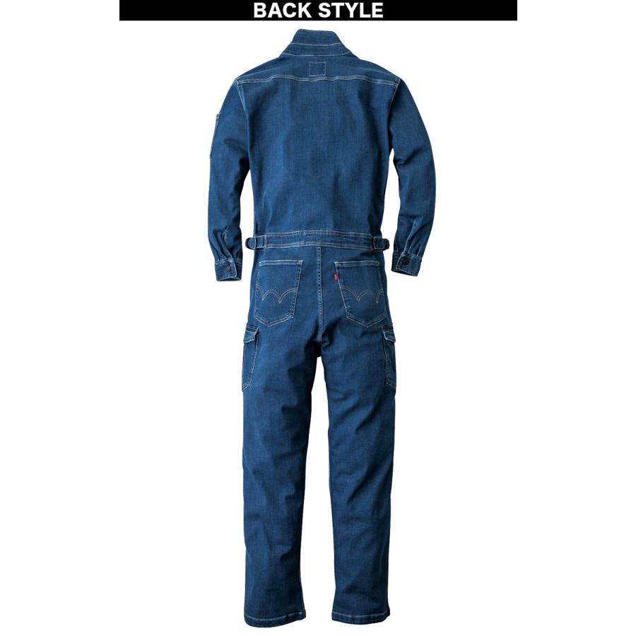 EDWIN オーバーオール 81008 S-3L 10.7oz 厚地 つなぎ ツナギ