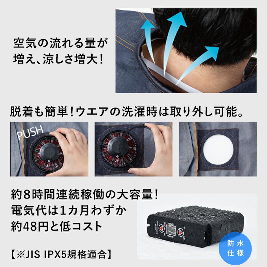 空調服 【公式ショップ】空調服(R) ファンカバー 500Kcalシリーズ用