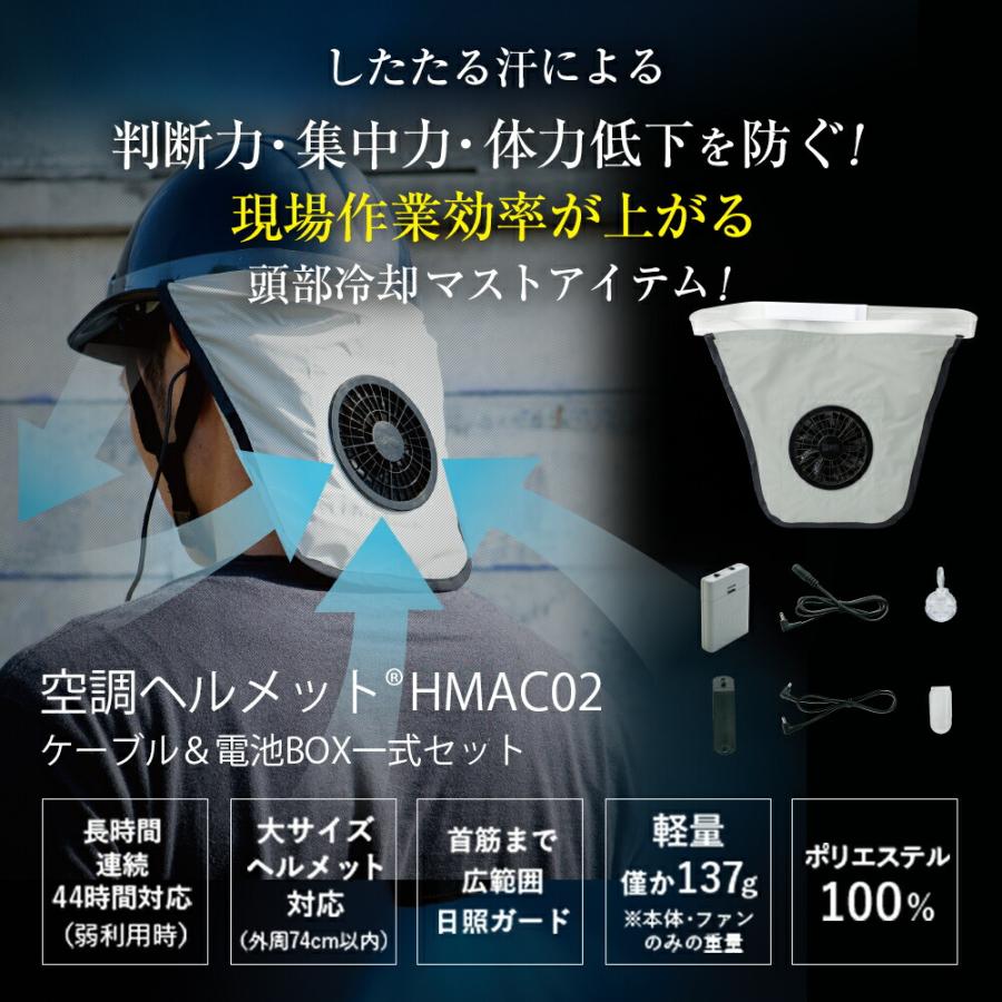 空調ヘルメット 02 HMAC02 4個セット 未使用品 空調ヘルメット 02 HMAC02 4個セット 未使用品 - メルカリ