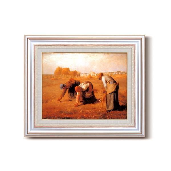 名画額縁 フレームセット F6AS ミレー 「落穂拾い」 477×571