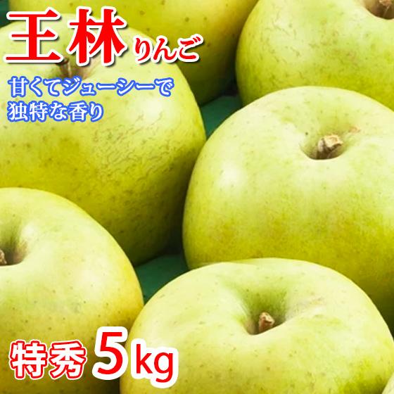 りんご様 王林 りんご 長野県産 5kg 特秀15玉前後 : くだもの屋 - 通販 - Yahoo