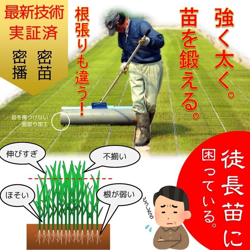 即納 美善 健苗ローラー KBR-15W 【密苗・密播・疎植栽培】代引不可 