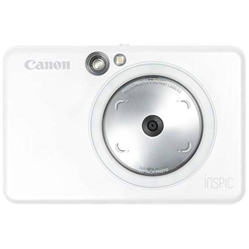 Canon インスタントカメラ スマホプリンター iNSPiC ZV-123-PW パールホワイト