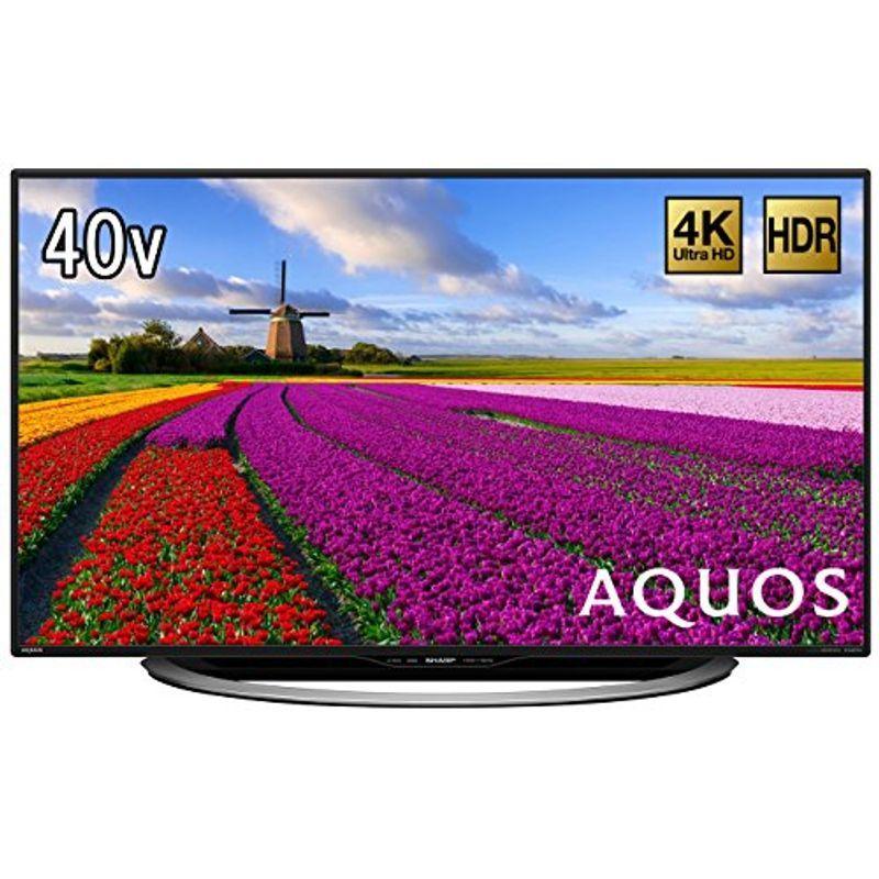 シャープ 40V型 液晶 テレビ AQUOS LC-40U45 4K HDR対応 低反射パネル