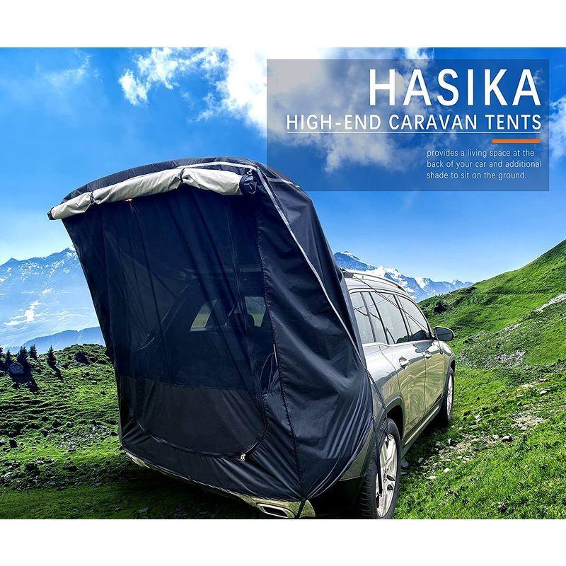 3125円 本物 Hasika 車中泊 キャンプ アウトドア テールゲート シェード オーニングテント 車 旅行用 Sサイズ 中型サイズ Suv 防水 300