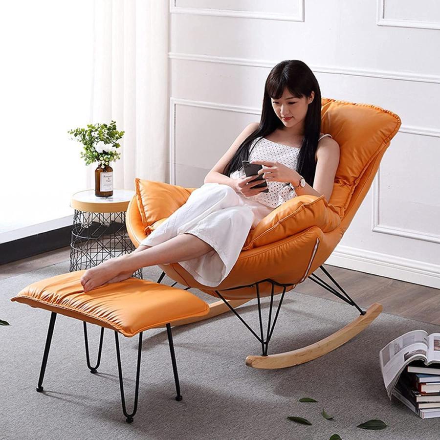 サイン・掲示用品 パネル ロッキングチェア リラックスチェア 北欧風 2