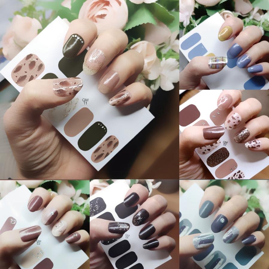 ネイルシール おしゃれ かわいい 貼るだけ シンプル Qm00 Nail Qm00 Kufa 通販 Yahoo ショッピング