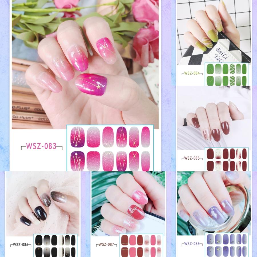 ネイルシール 貼るだけ おしゃれ かわいい シック シンプル Wsz08 Nail Wsz08 Kufa 通販 Yahoo ショッピング