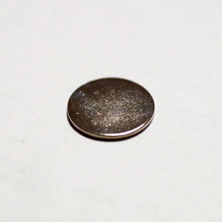 ネオジウム磁石 超強力磁石 N35相当 円形 12 x 1 mm 1個 ST-mD-12x1｜kufa｜02